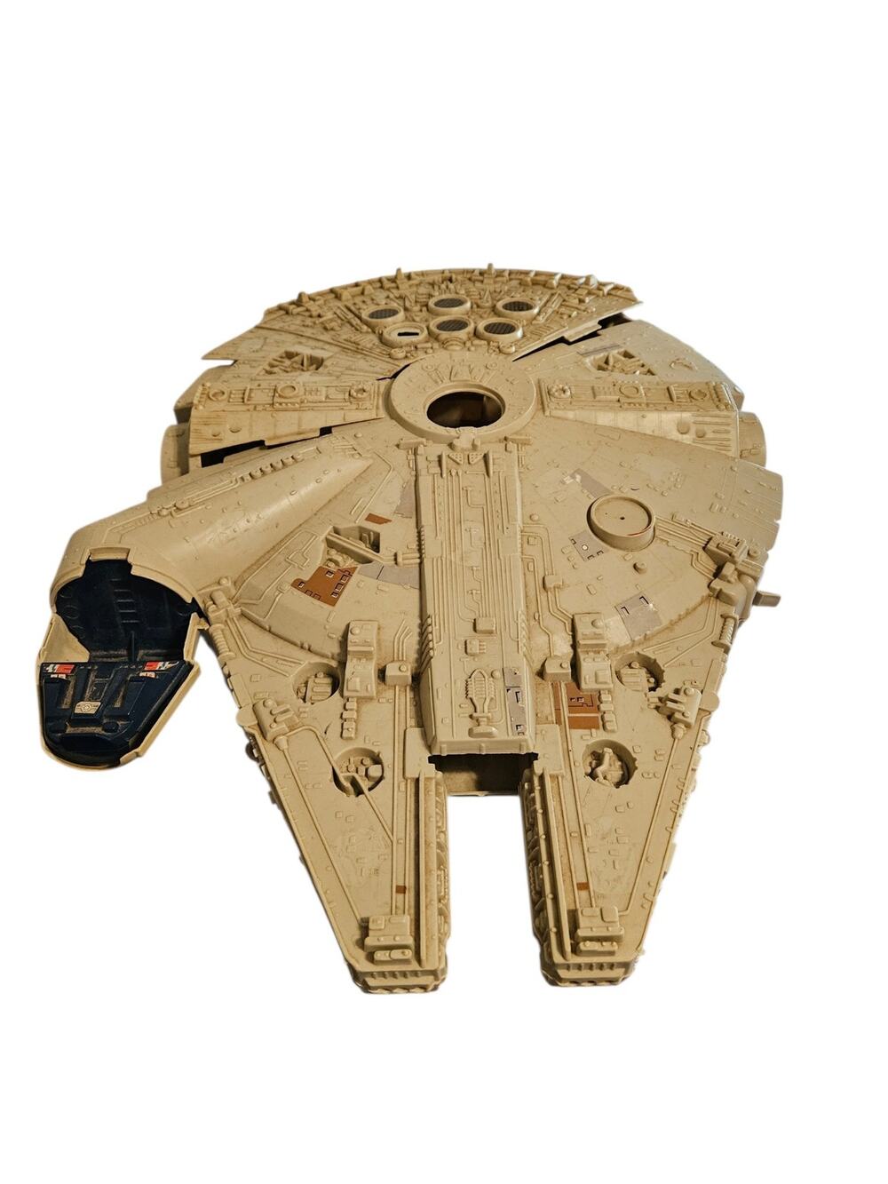 Original Star Wars Millennium Falcon and X-Wing with R2D2 (both missing pieces).